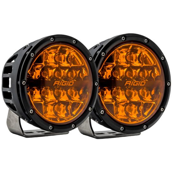 360-Series 6-Inch Spot with Amber PRO Lens Pair Rigid Industries
