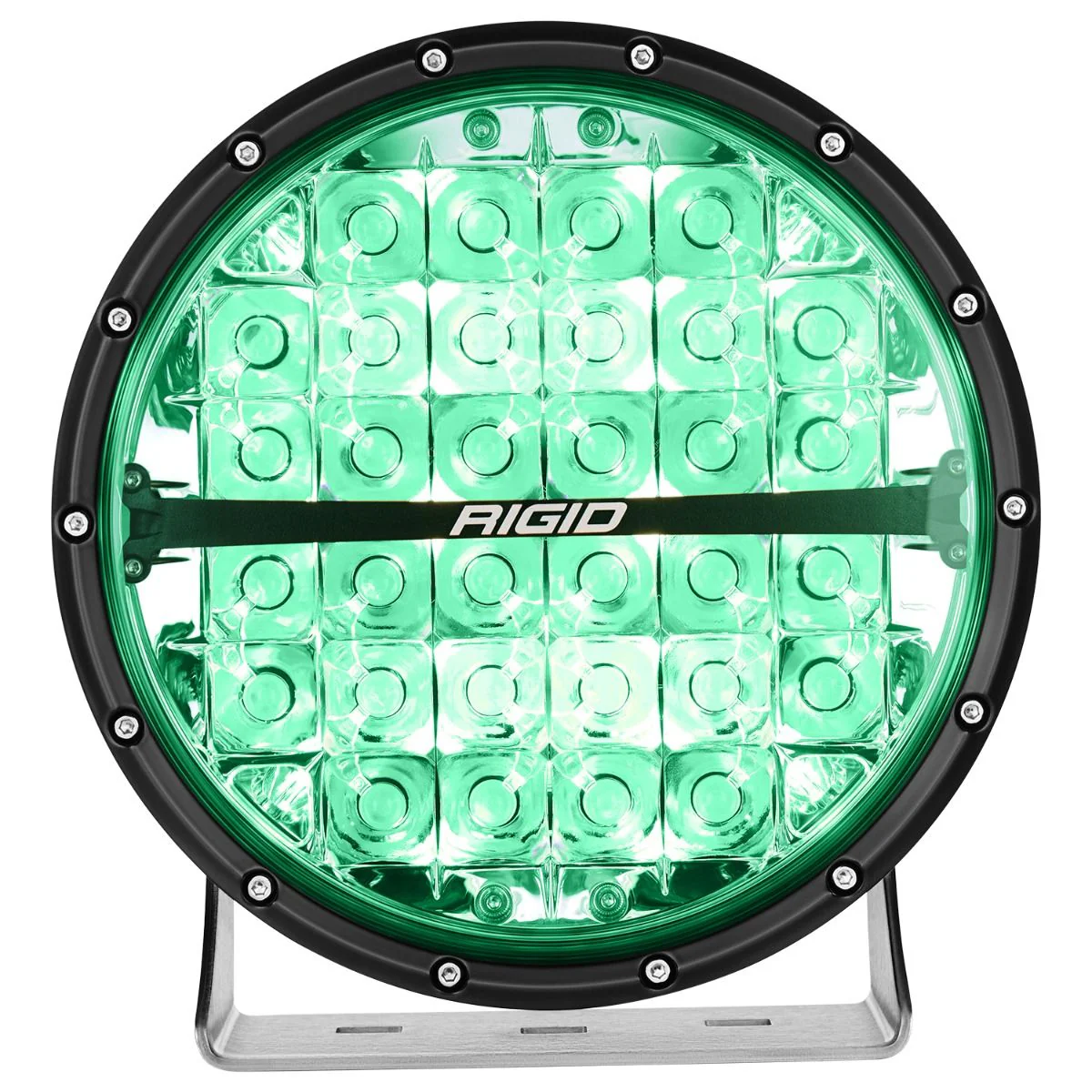360-Series 9 Inch Off-Road Lamp Spot Beam RGBW Backlight Single Rigid Industries - Image 3