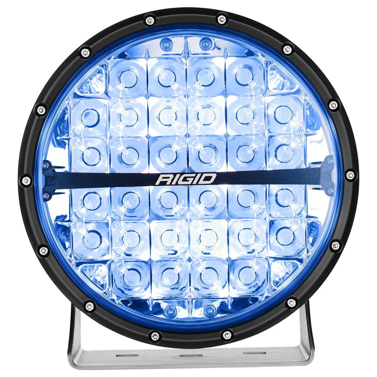 360-Series 9 Inch Off-Road Lamp Spot Beam RGBW Backlight Single Rigid Industries - Image 4