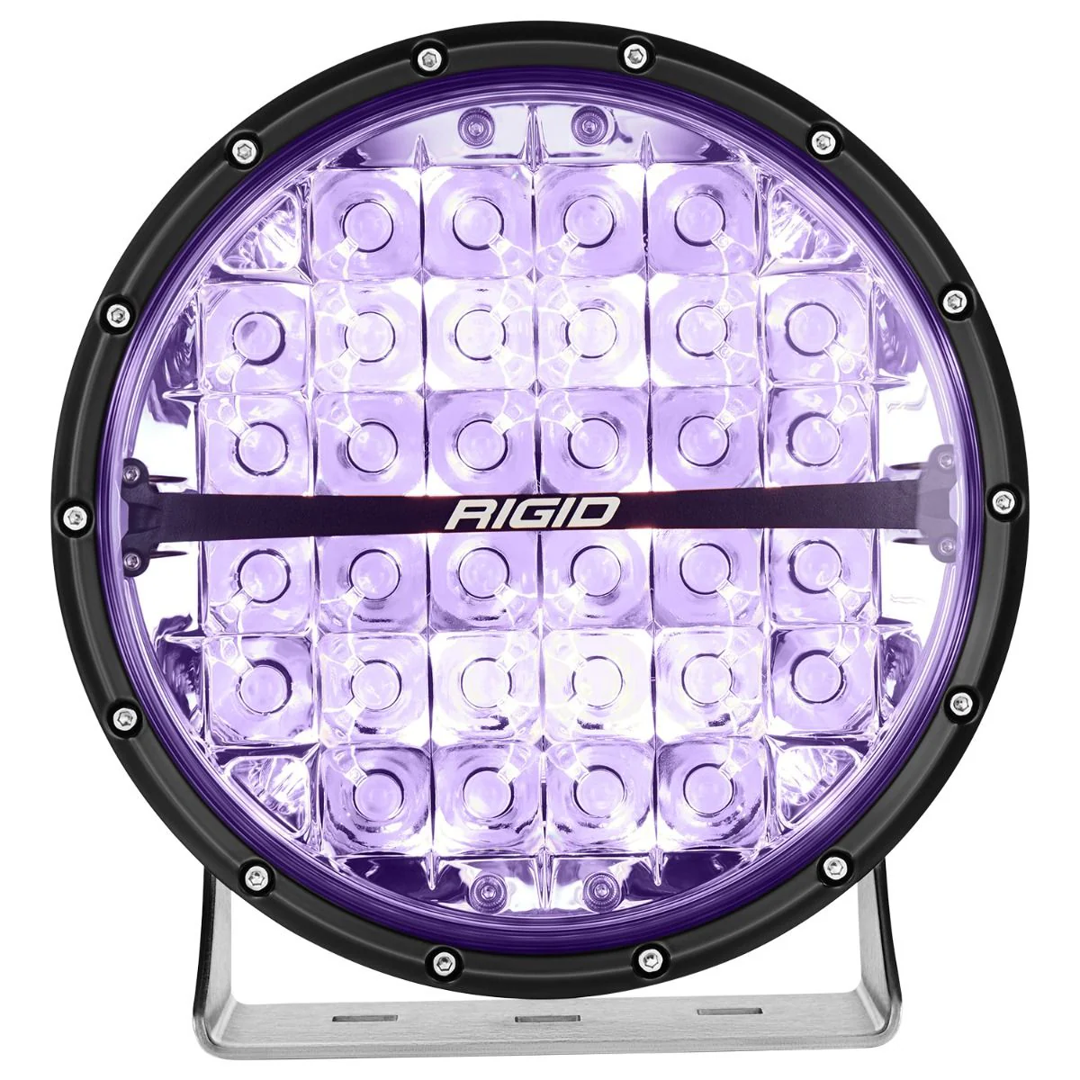 360-Series 9 Inch Off-Road Lamp Spot Beam RGBW Backlight Single Rigid Industries - Image 5