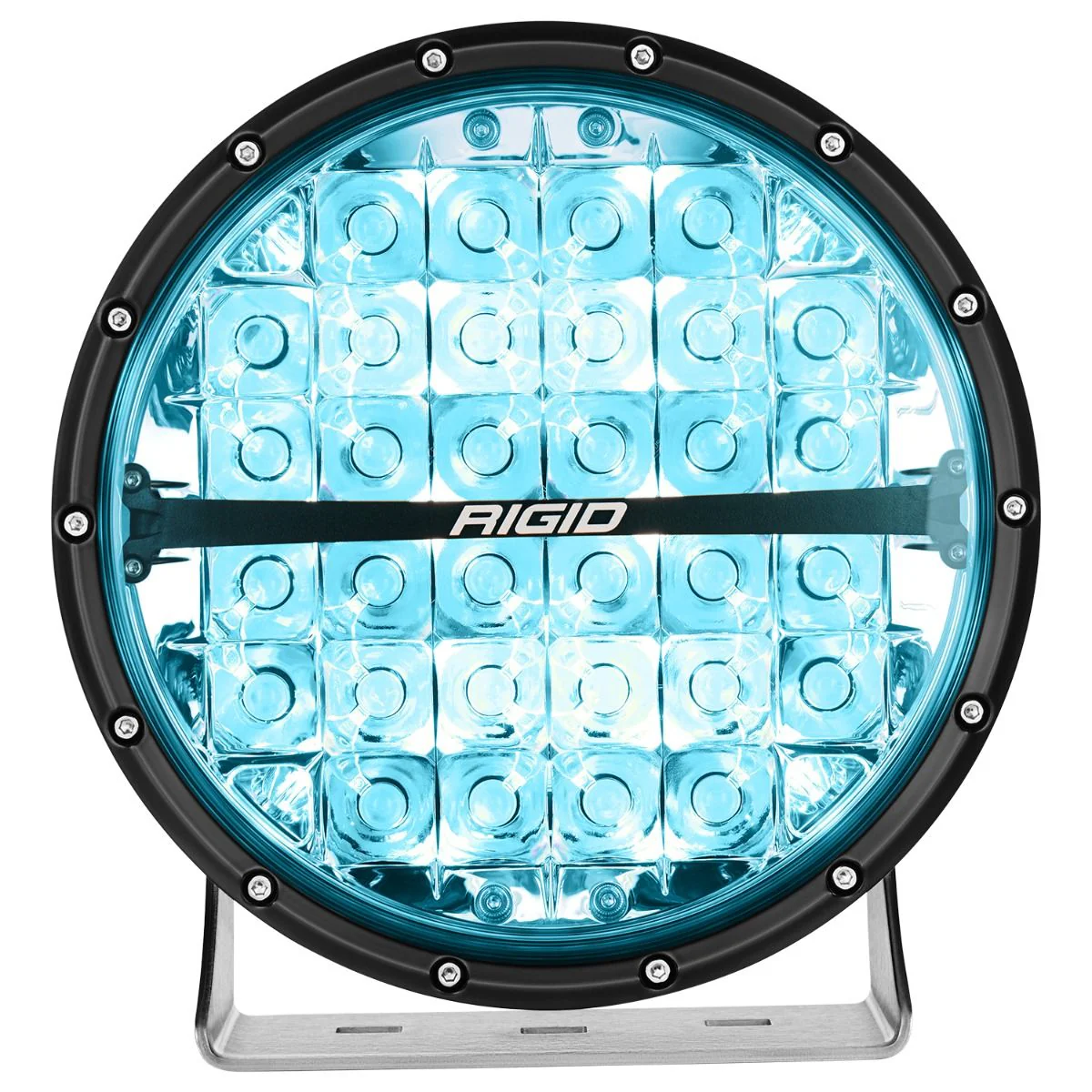 360-Series 9 Inch Off-Road Lamp Spot Beam RGBW Backlight Single Rigid Industries - Image 8