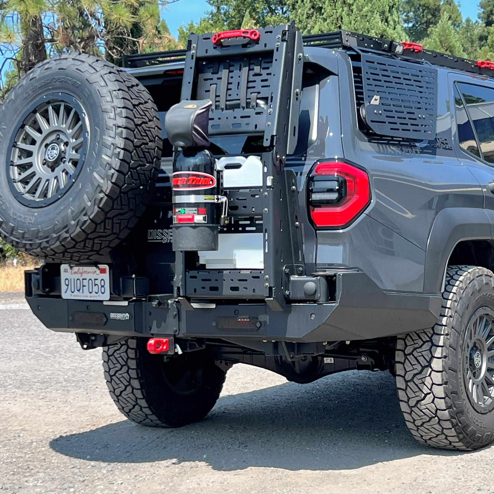 6th Gen 4Runner Dual-Swing Rear Bumper - Image 10