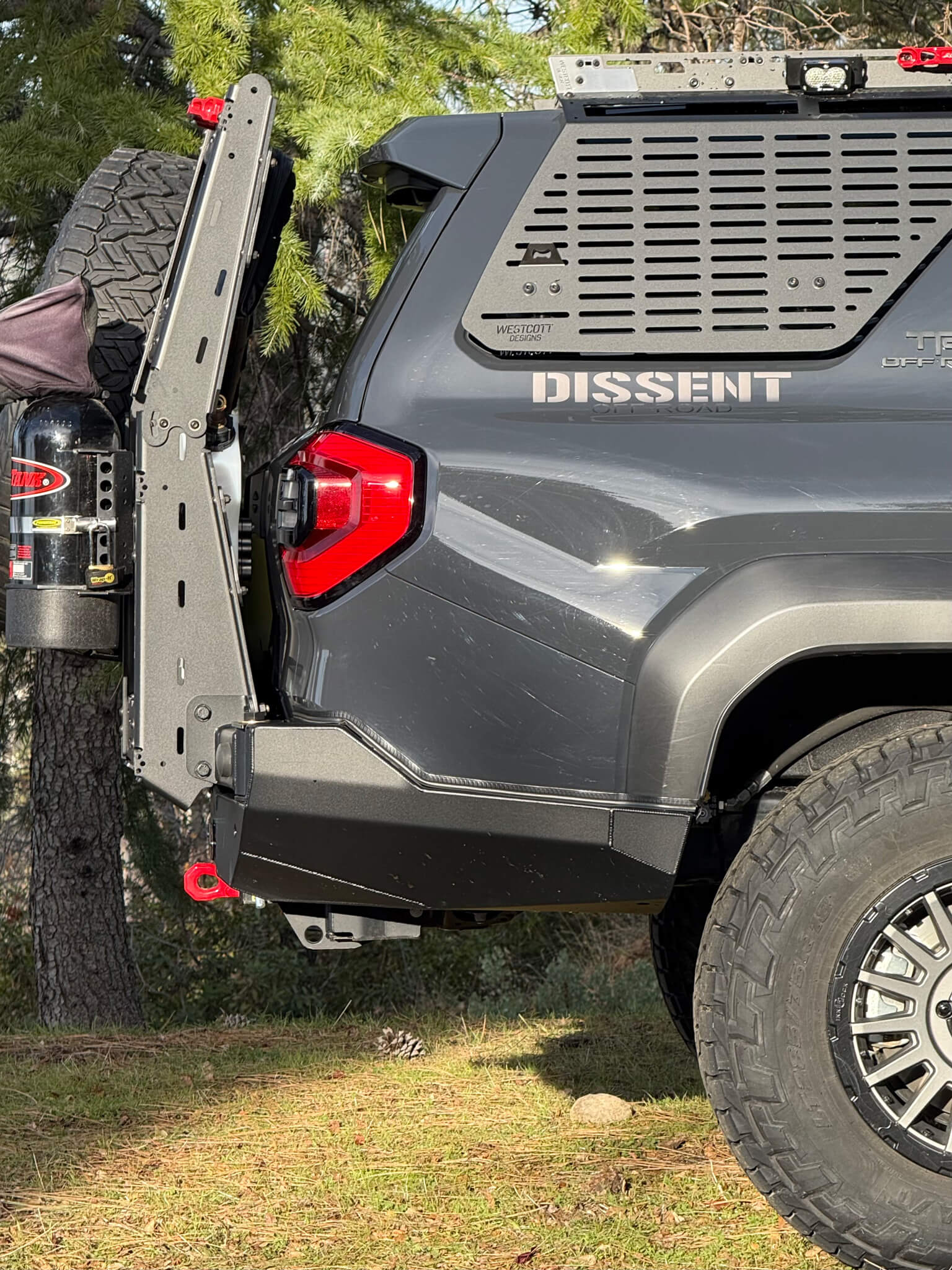 6th Gen 4Runner Dual-Swing Rear Bumper - Image 16