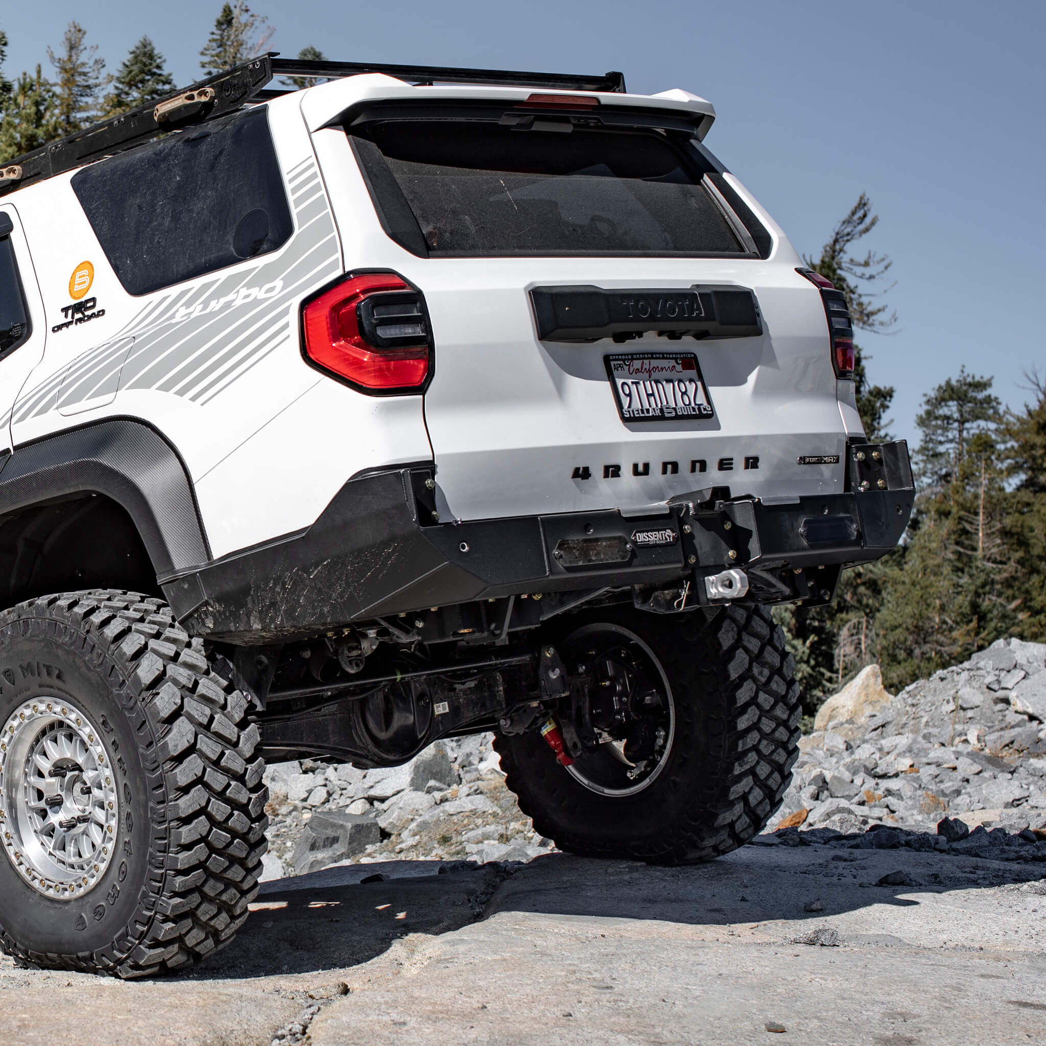 6th Gen 4Runner Dual-Swing Rear Bumper - Image 7