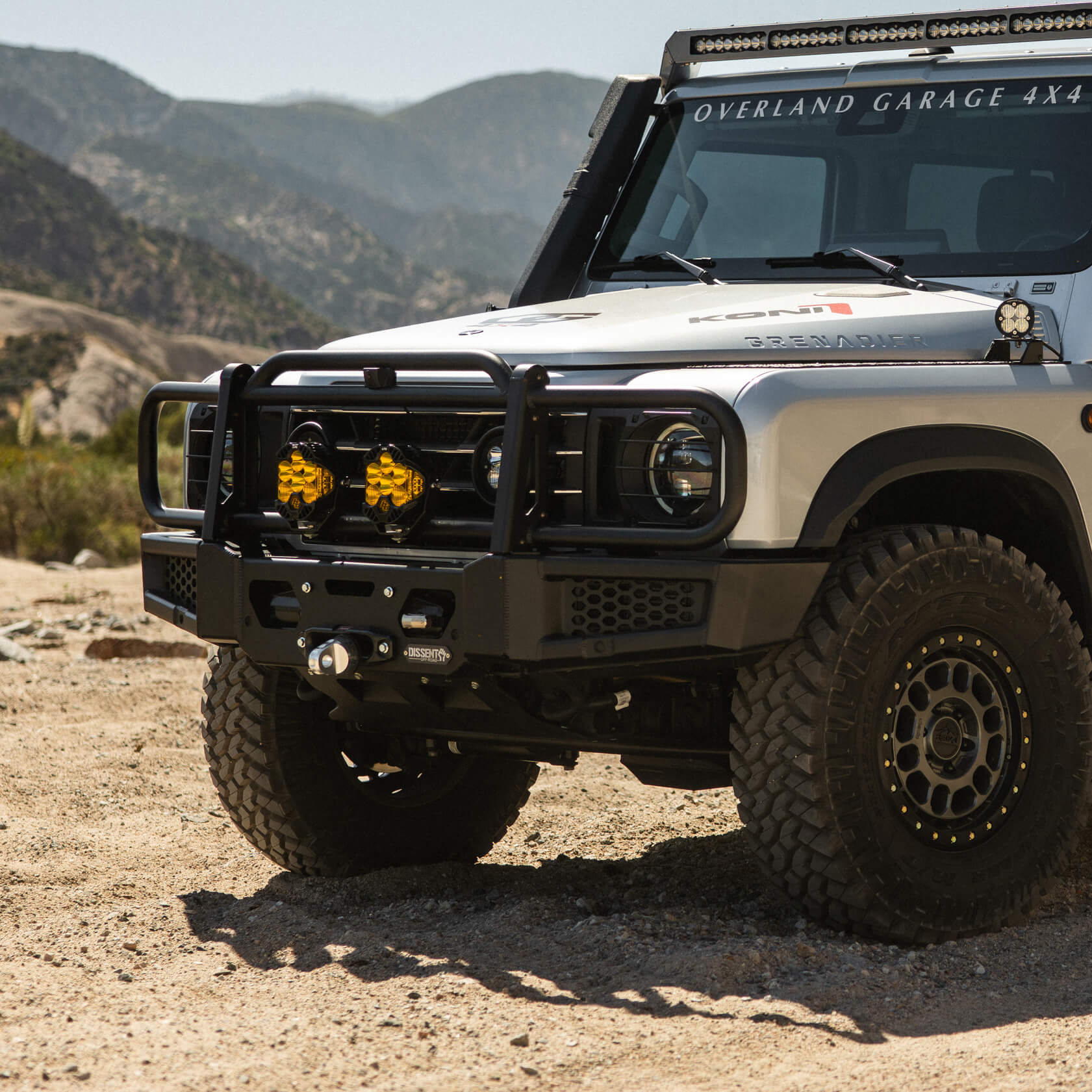 Ineos Grenadier & Quartermaster Winch Front Bumper w/ Bullbar - Image 10