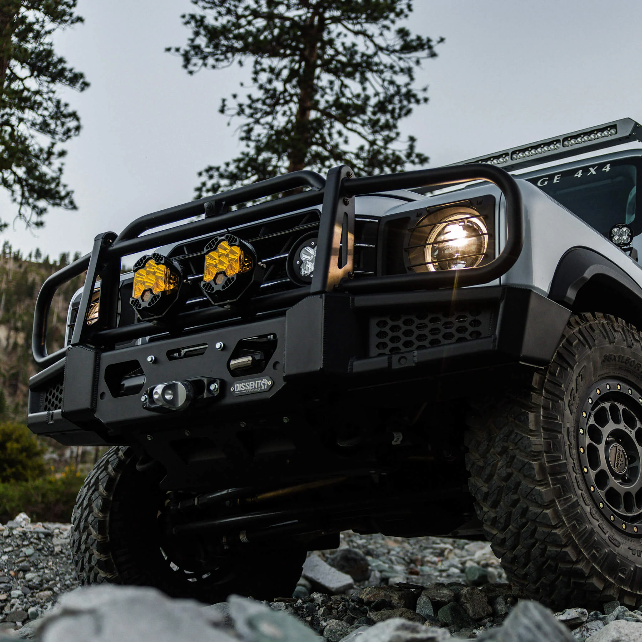 Ineos Grenadier & Quartermaster Winch Front Bumper w/ Bullbar - Image 14