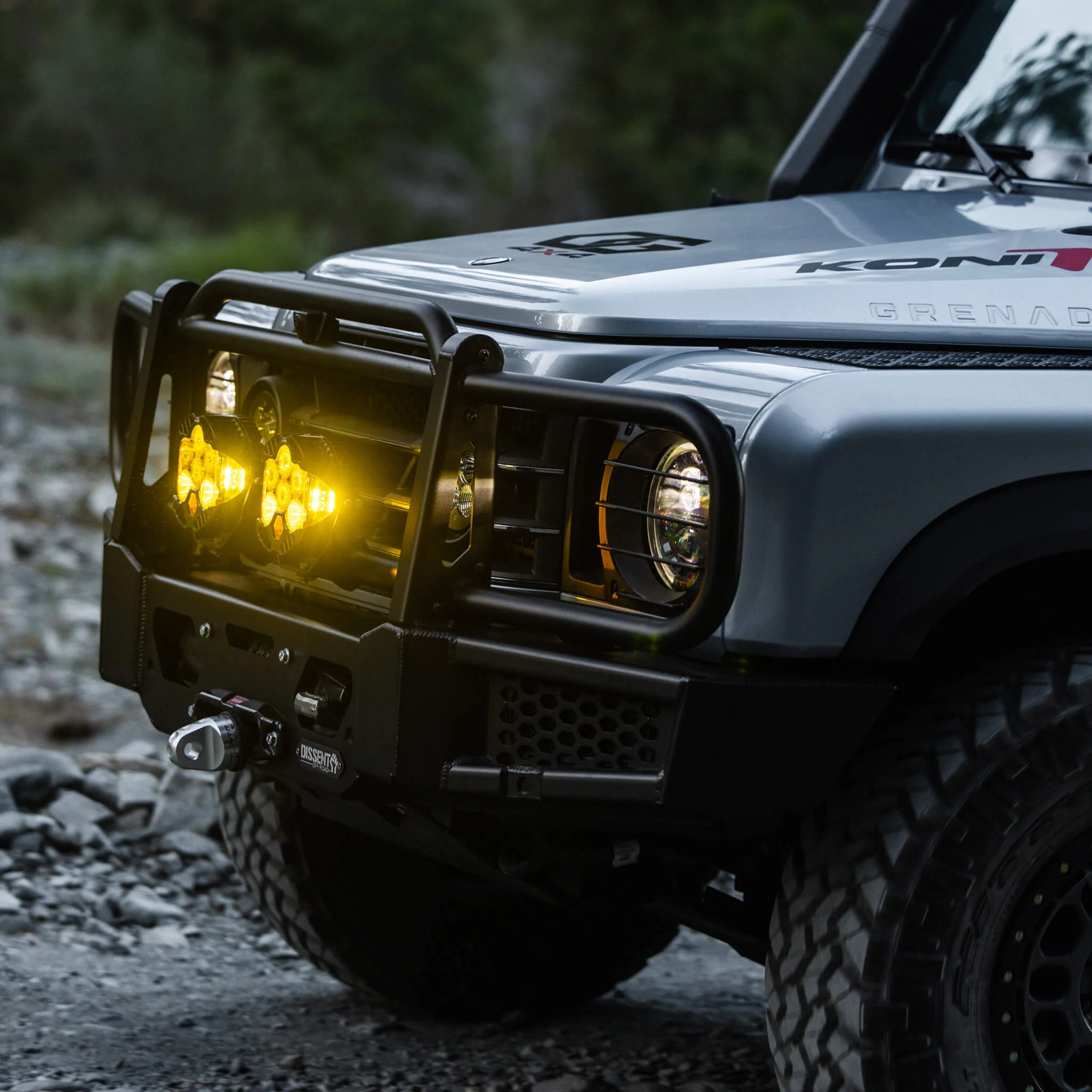 Ineos Grenadier & Quartermaster Winch Front Bumper w/ Bullbar - Image 20