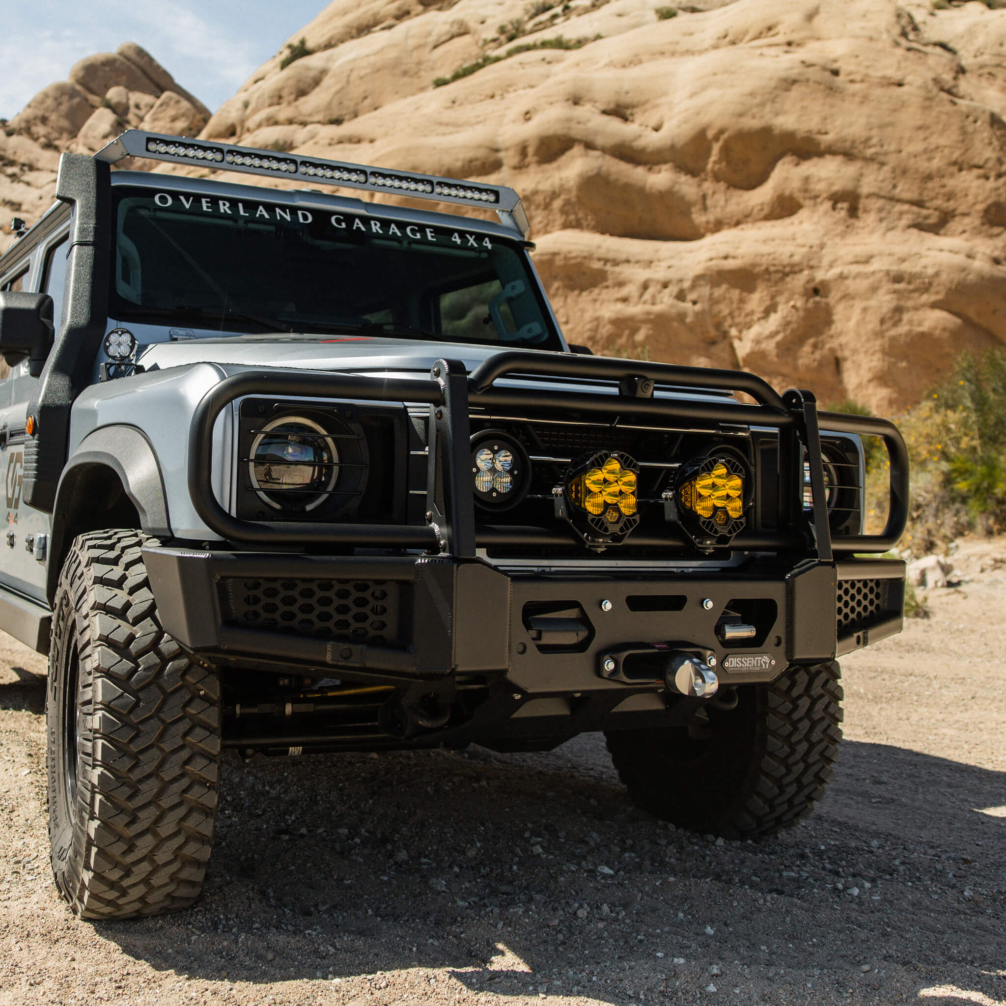 Ineos Grenadier & Quartermaster Winch Front Bumper w/ Bullbar - Image 4
