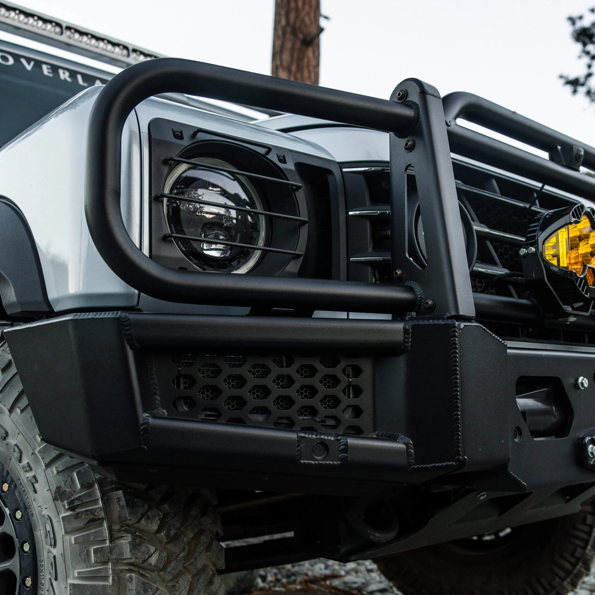 Ineos Grenadier & Quartermaster Winch Front Bumper w/ Bullbar - Image 8