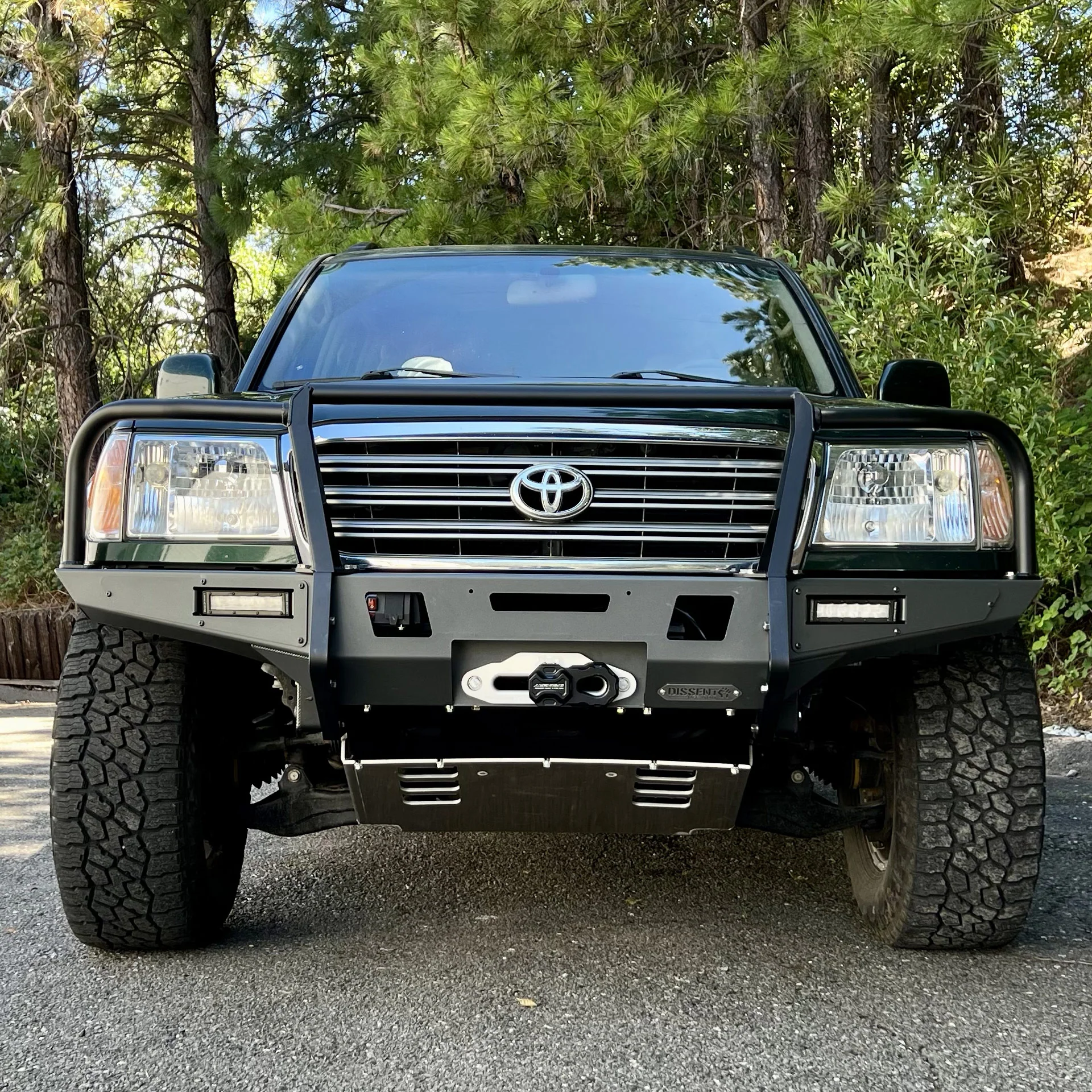 LC100/LX470 Ultra-high Clearance Modular Front Bumper - Image 10