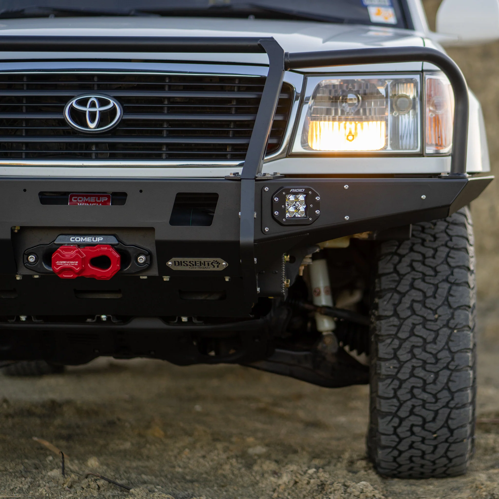 LC100/LX470 Ultra-high Clearance Modular Front Bumper - Image 24