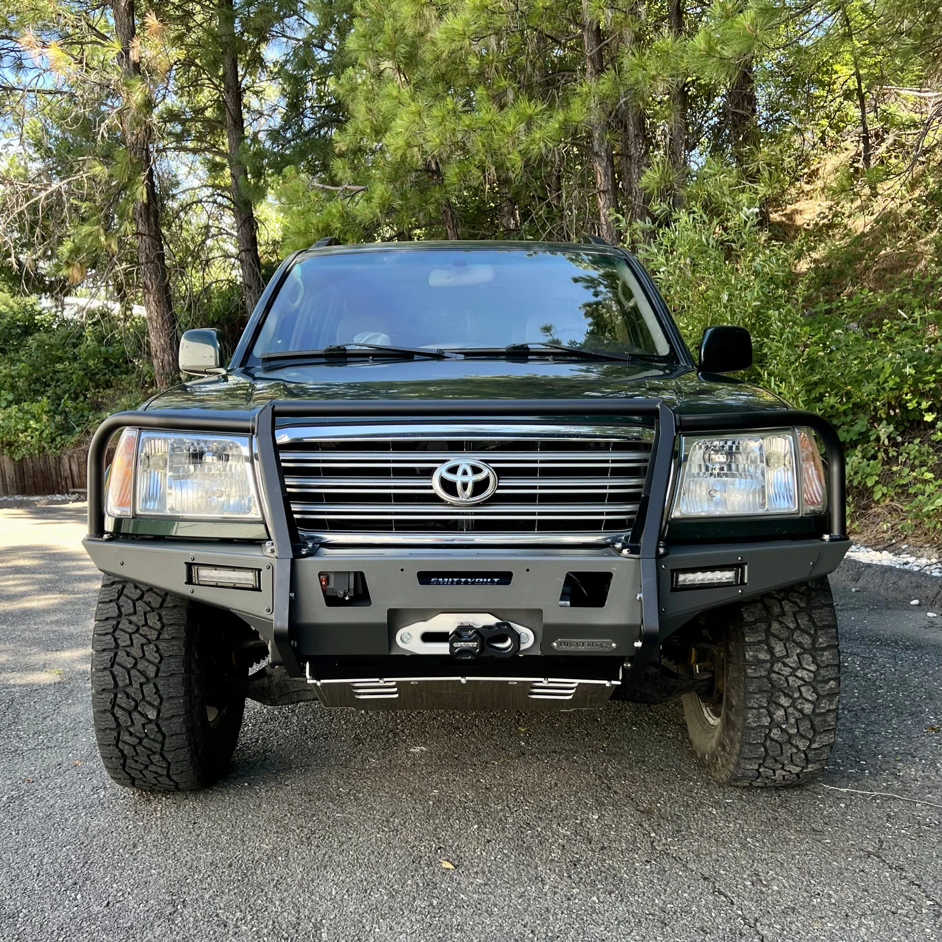 LC100/LX470 Ultra-high Clearance Modular Front Bumper - Image 25
