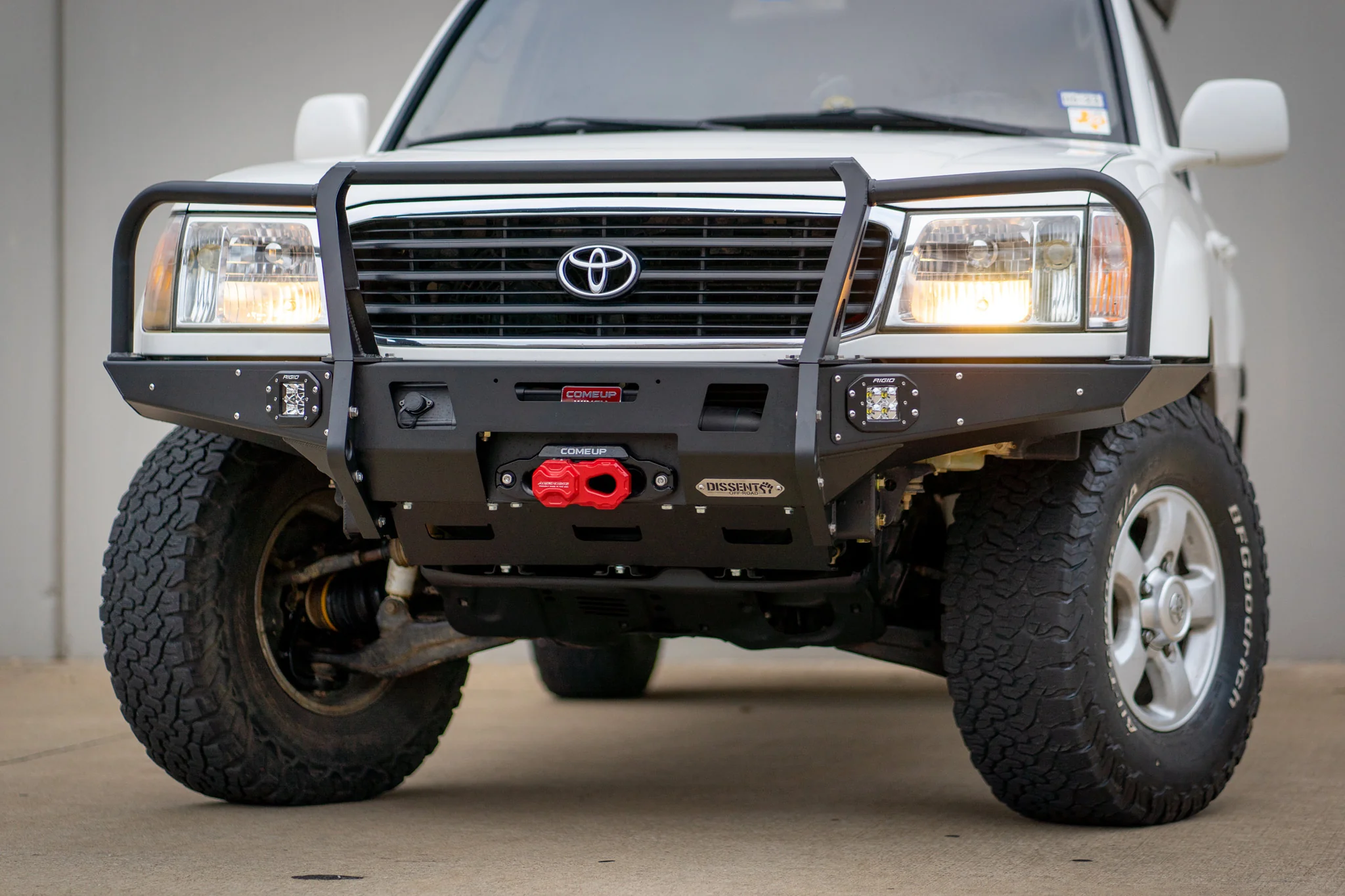 LC100/LX470 Ultra-high Clearance Modular Front Bumper - Image 28
