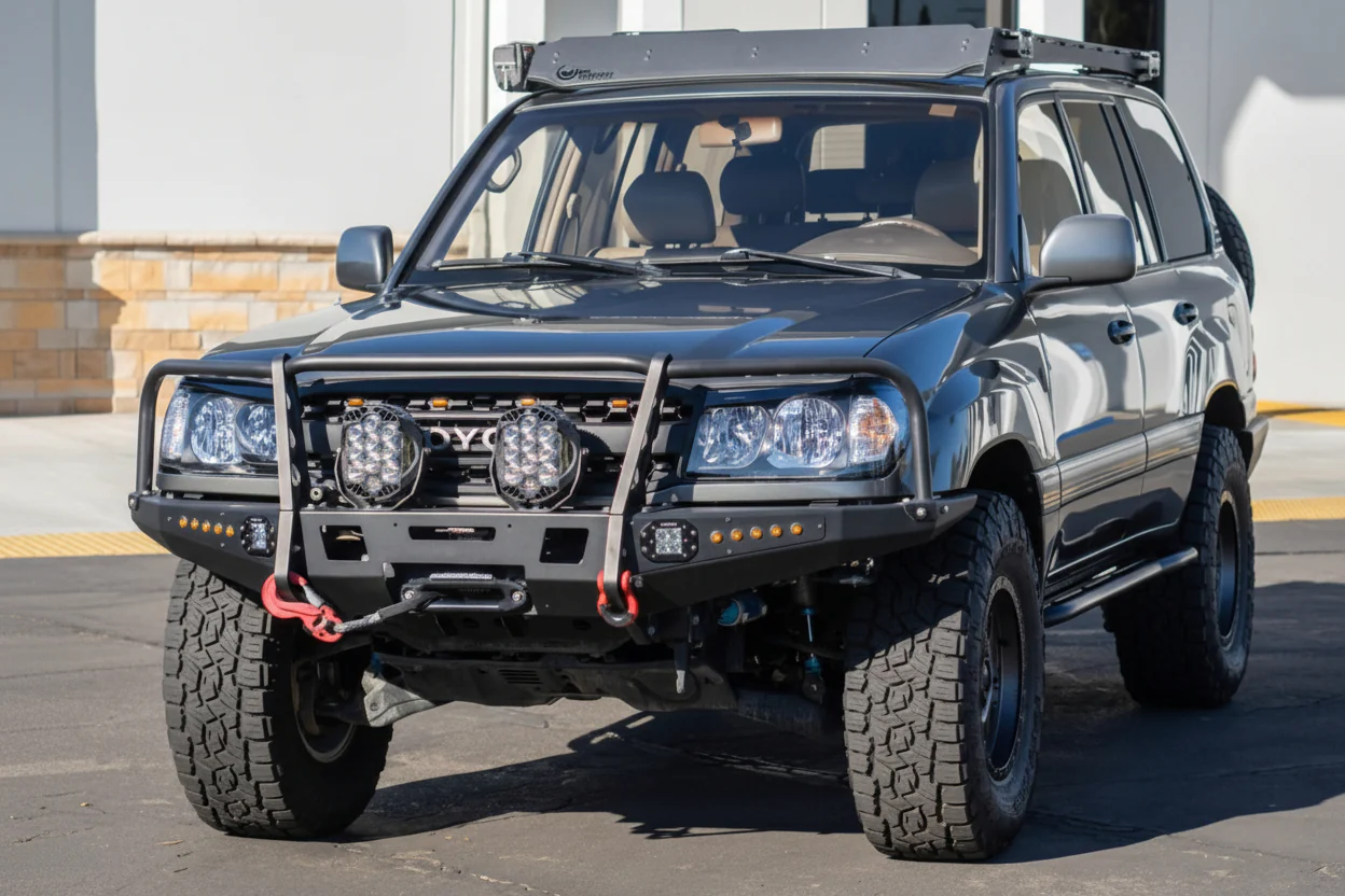 LC100/LX470 Ultra-high Clearance Modular Front Bumper - Image 29