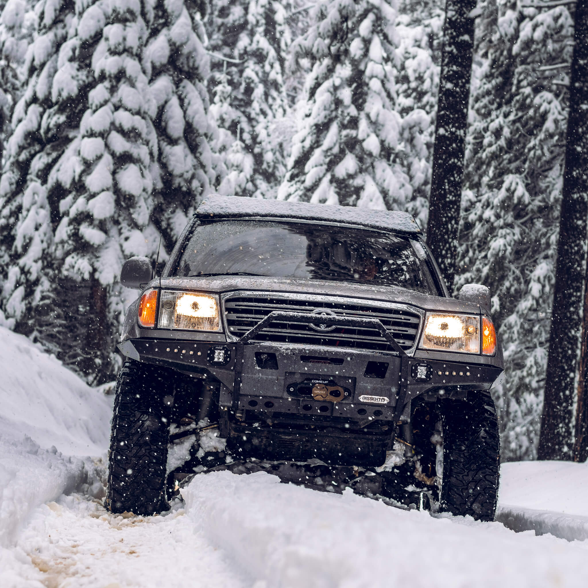 LC100/LX470 Ultra-high Clearance Modular Front Bumper - Image 5