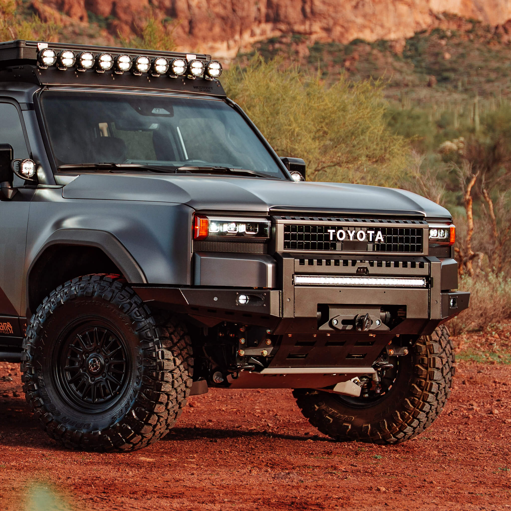 2024+ Land Cruiser 250 Modular Front Winch Bumper LC250