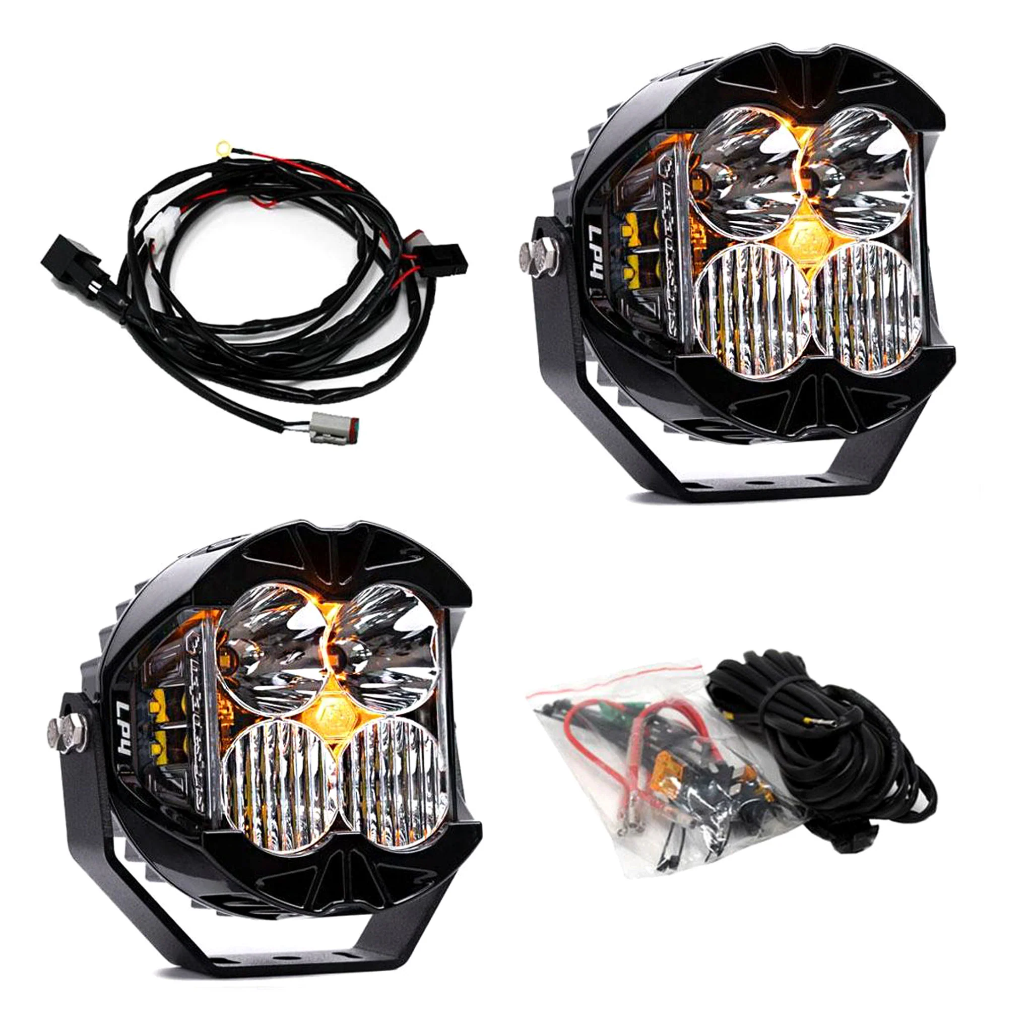 LP4 Pro LED Auxiliary Light Pod Pair - Baja Designs