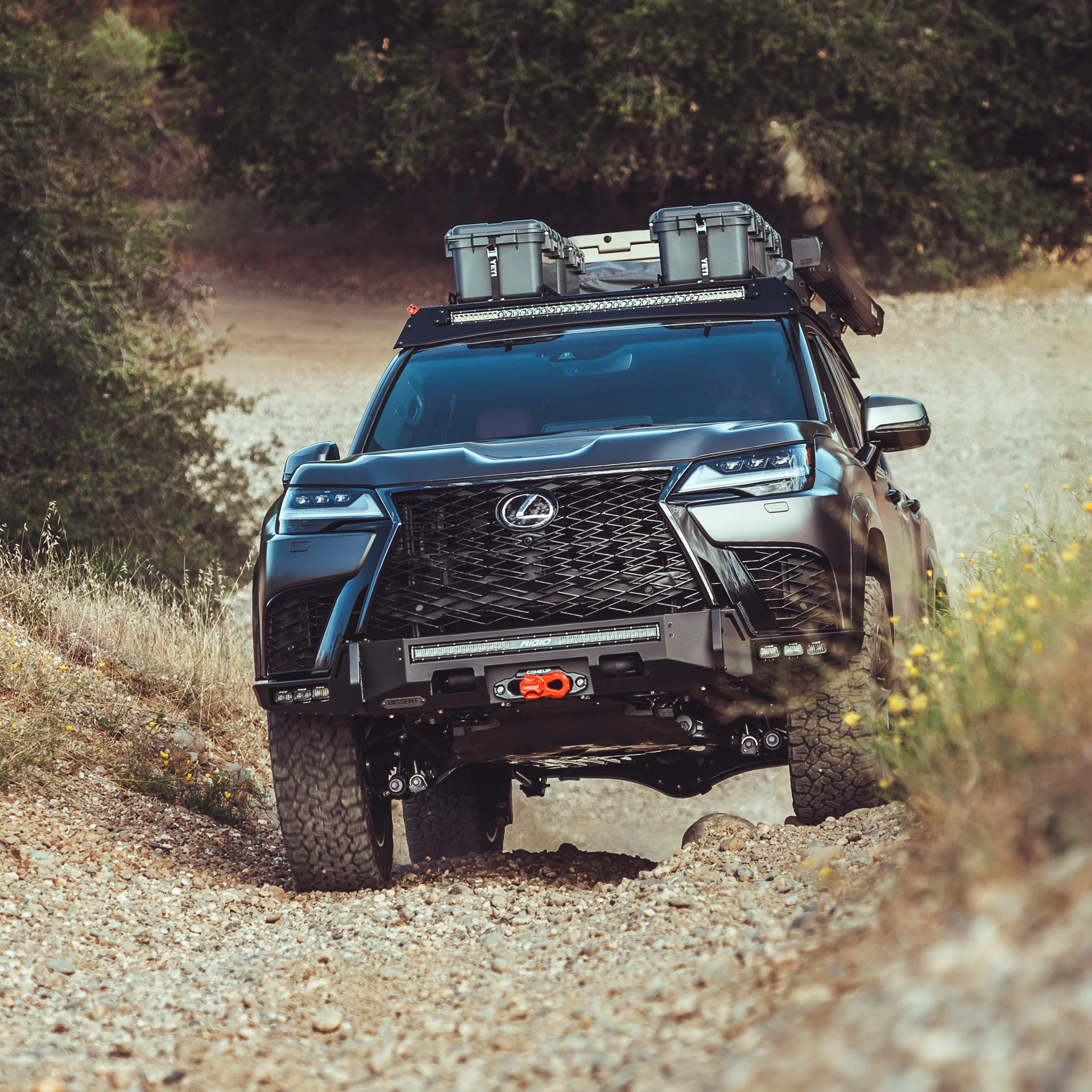 LX600 & LX700h Low-profile Front Winch Bumper - Image 15