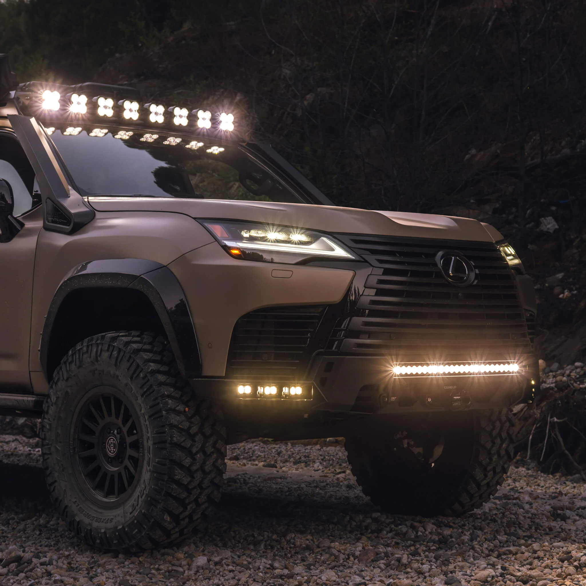 LX600 & LX700h Low-profile Front Winch Bumper - Image 9