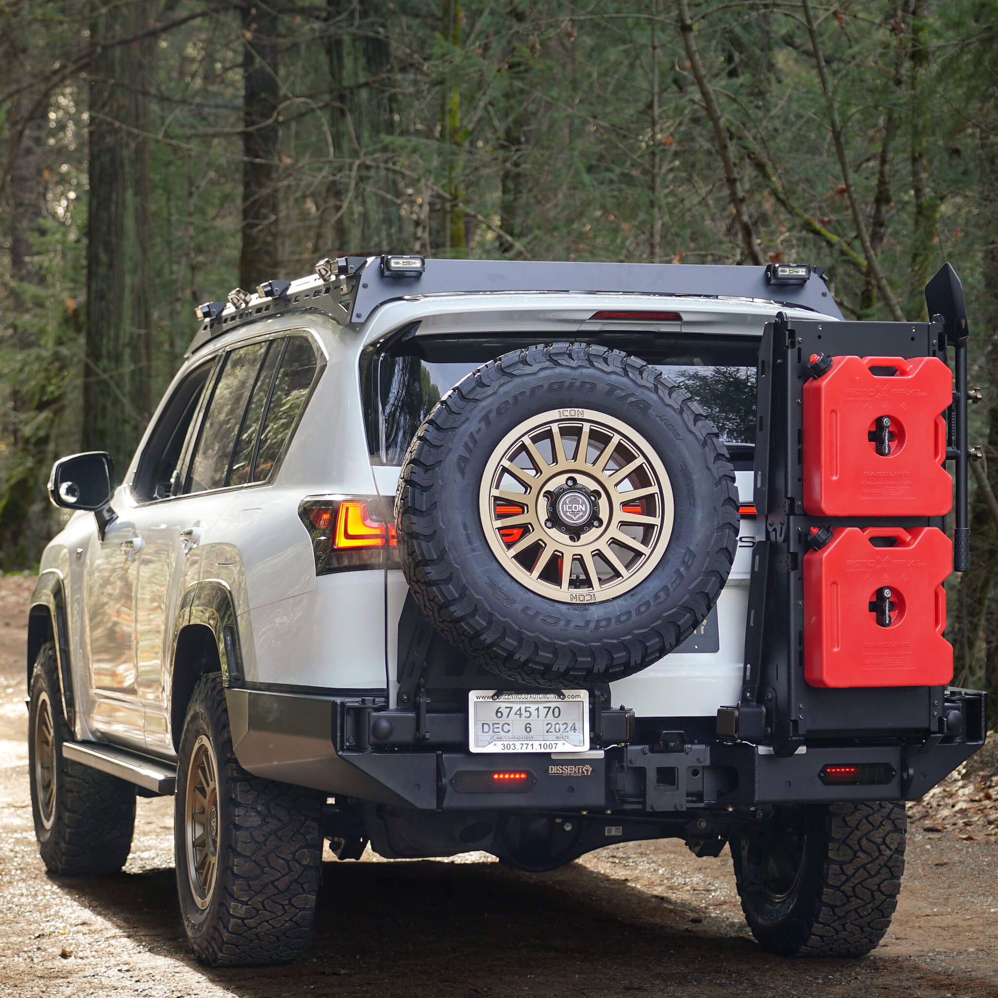 LX600 & LX700h Easy-Install Modular Roof Rack - Image 5