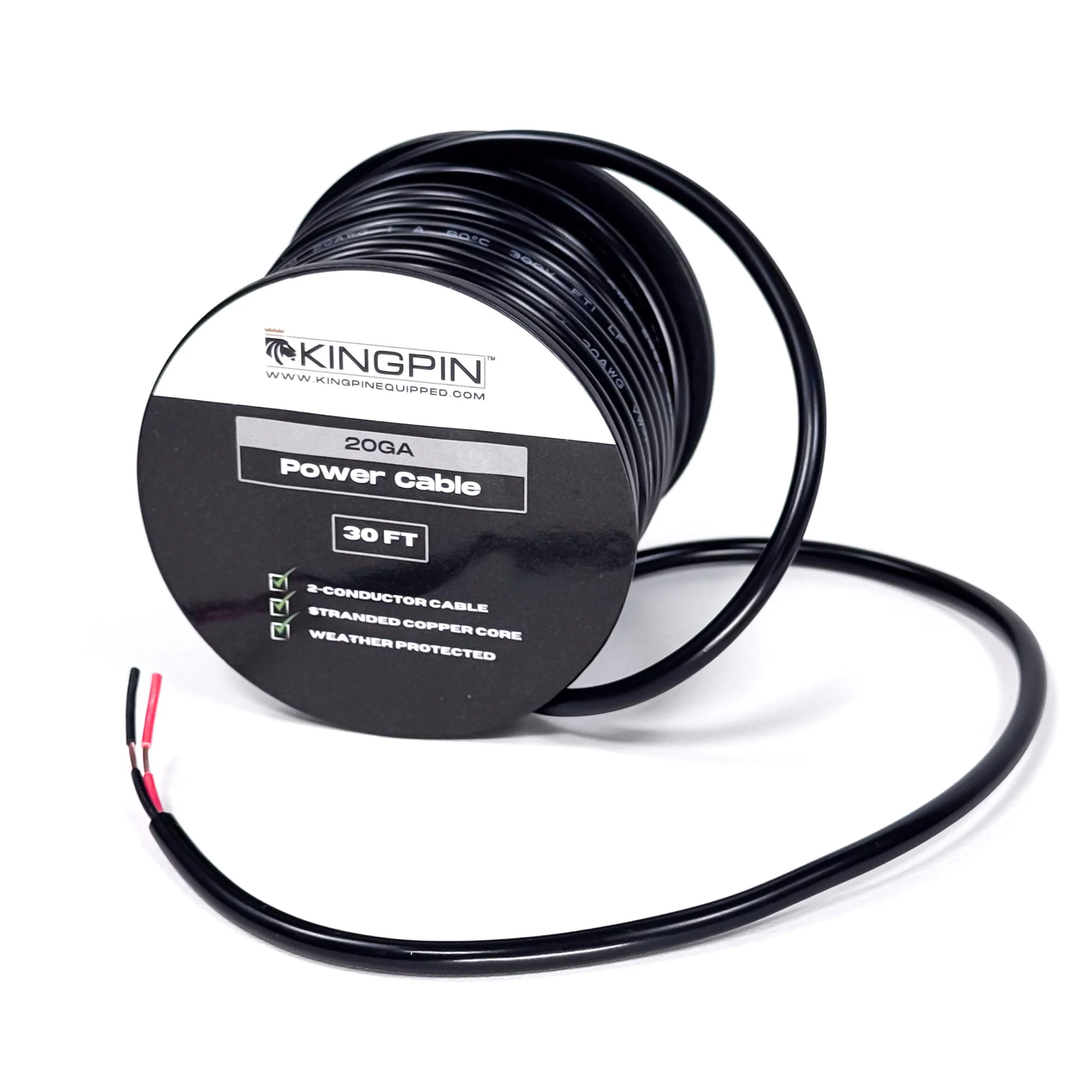Kingpin Power Cable, 20GA