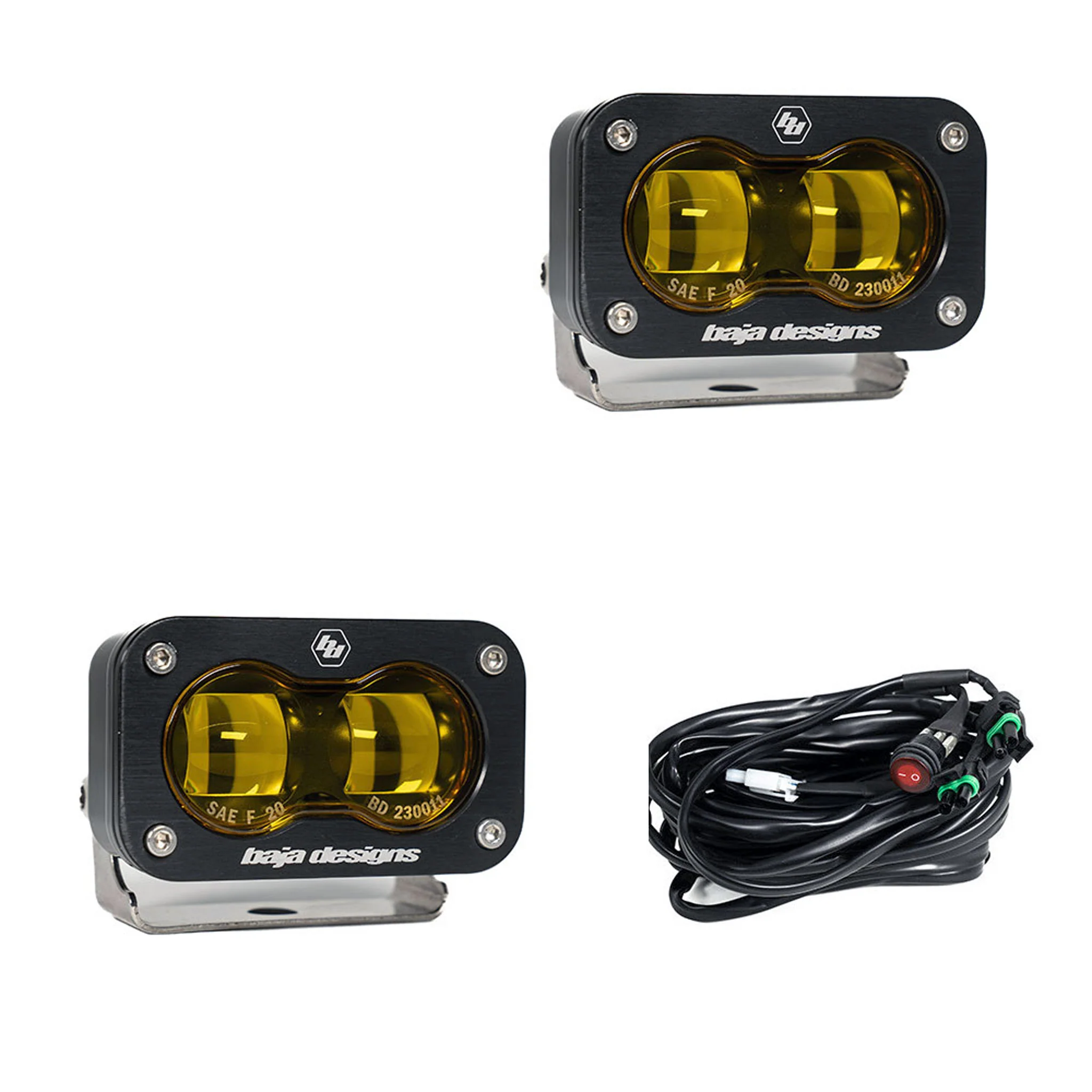 S2 SAE - Pair LED - Baja Designs - Image 5