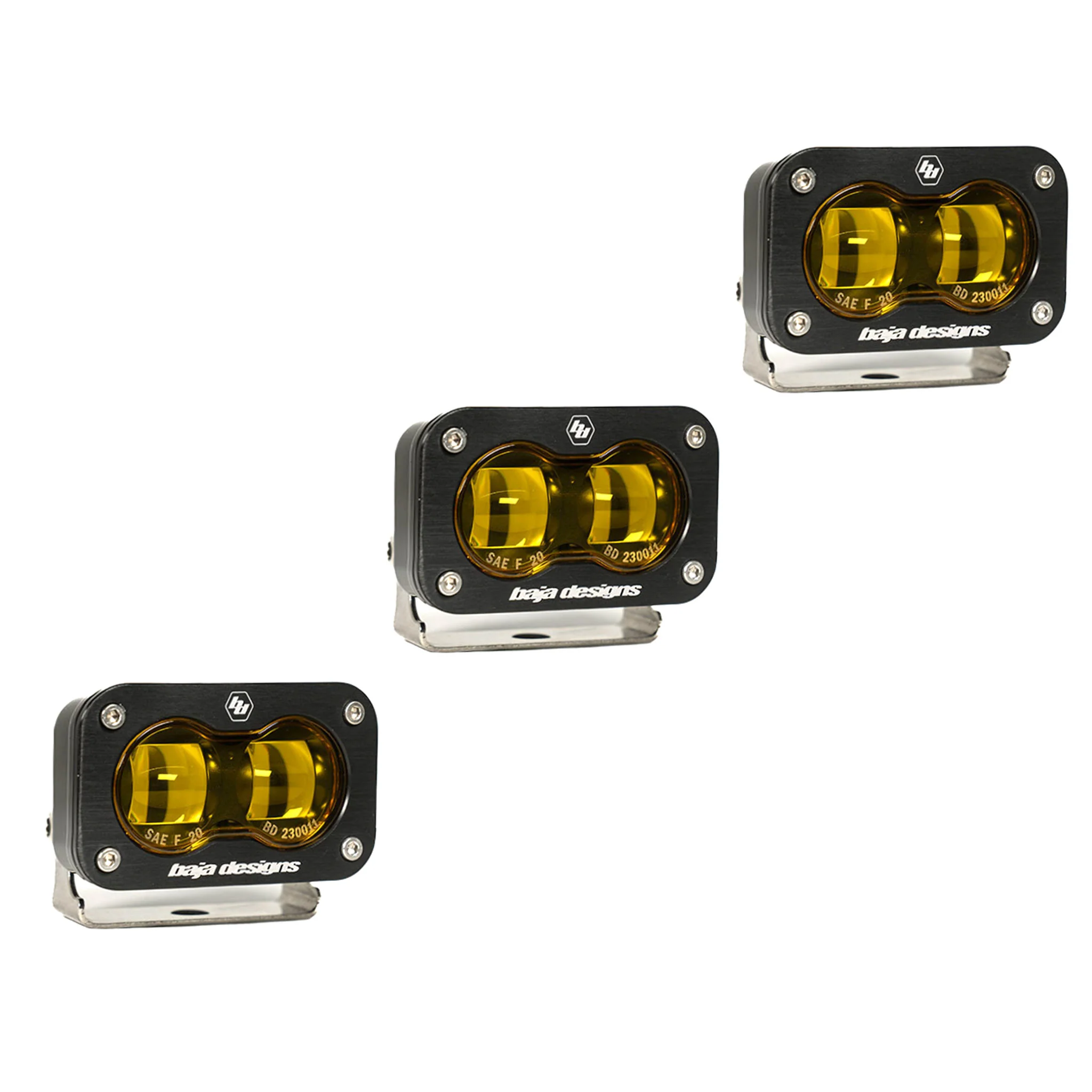 Triple Fog Light Package - Baja Designs S2 SAE (3 pairs) - Image 11